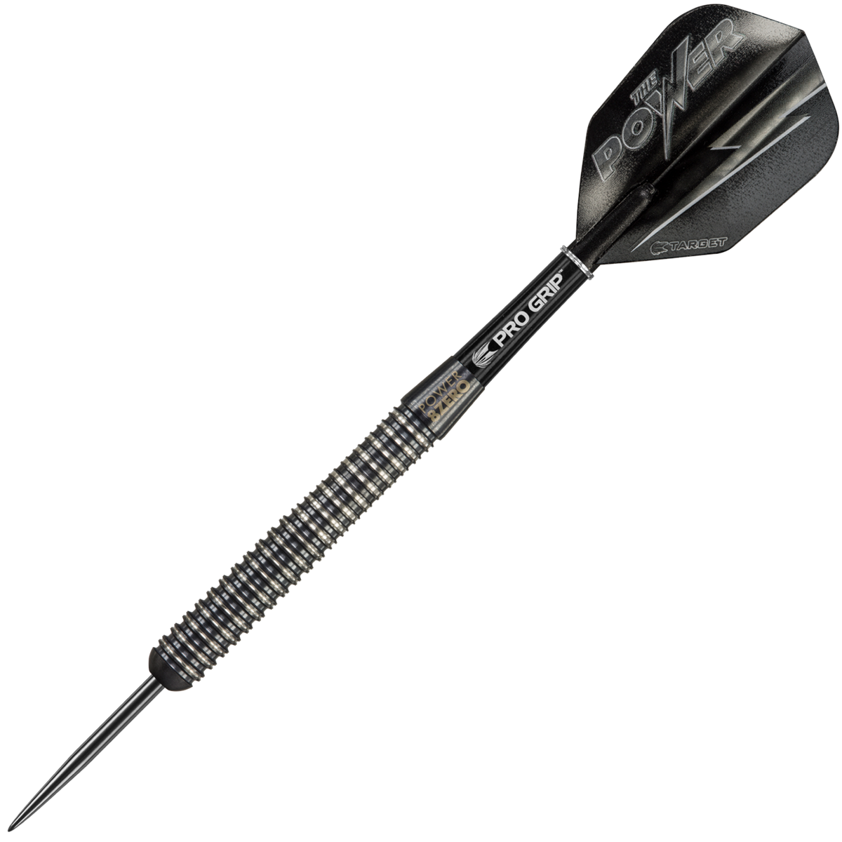 Target Darts Phil Taylor Power 8Zero Black Titanium 80% Tungsten 23 grams